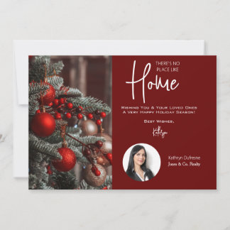 Convite Real Estate Holiday Greetings