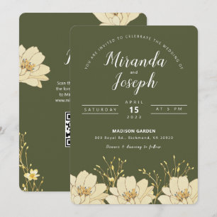 Convite Real para Casamento Elegante