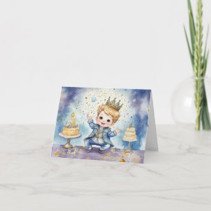 Convite Real Príncipe Birthday