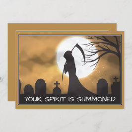 Convite Reaper Halloween