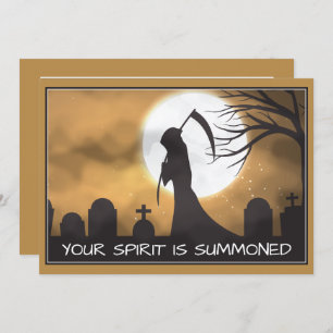 Convite Reaper Halloween