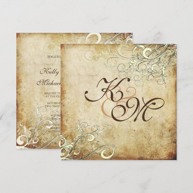 Convite Rebuçados de creme de pixDezines (Frente/Verso)