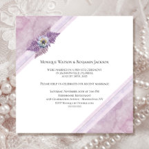 Recém-Casados Elegante Pó Rosa Floral Mármore
