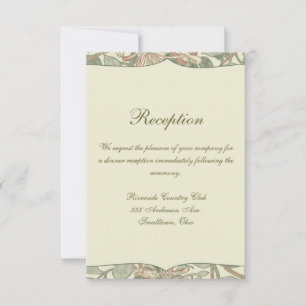 Convite Recepção Antiguidade de Casamento