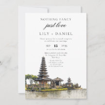 Recepção de Casamento com Fuga Romântica em Bali