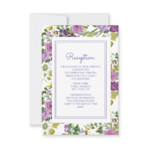 Recepção de Casamento com Jardim Floral em Aquarel