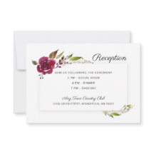 Recepção de casamento de Flores de Borgonha