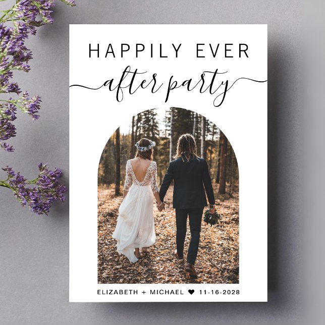 Convite Recepção de casamento de Fotografias de Arch Moder (Criador carregado)