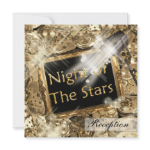 recepção de casamento de Hollywood preto