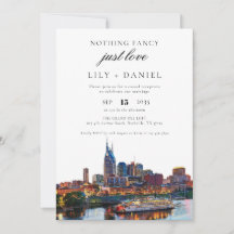Recepção de Casamento Elopement em Nashville