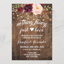 Recepção de Casamento Floral Marsala