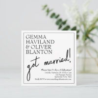 Recepção de Casamento Moderna Simples e Divertida 