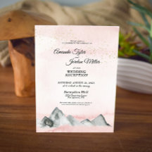 Recepção de Casamento na Montanha ao Nascer do Sol