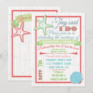 Convite Recepção de Casamento Pós-Casamento