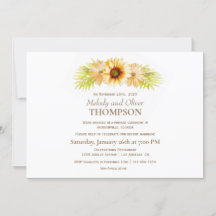 Recepção de Casamento Pós-Casamento Rustico Girass