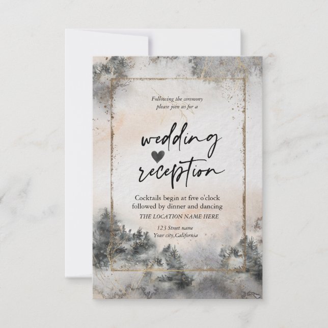 Convite Recepção de Florestas em Florestas (Frente)