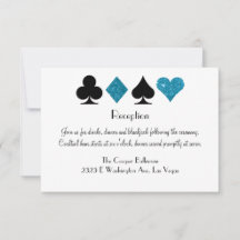 Recepção Destino de Las Vegas Malibu Blue Glitter