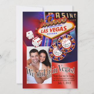 Convite Recepção em Las Vegas (entre em contato comigo par