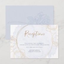Recepção | Gilded Rose Poeira Azul Aquarela