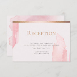 Convite Recepção | Lava-Lixo Cor-de-Água Rosa