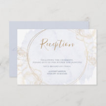 Recepção | Poeira Dourada Rosa Azul Aguarela