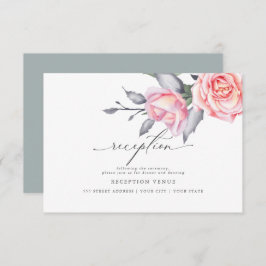 Convite Recepção Rústica Rosa Rosa Rosa Escamuflada