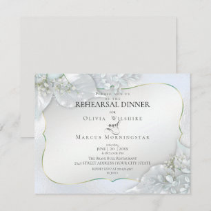 Convite RECUPERAÇÃO DE CASAMENTO Iscy Blue Shimmer
