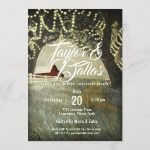 Convite Red Country Barn Manhã Do País