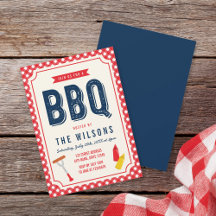 Red Gingham e Blue Summer CHURRASCO