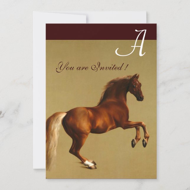 Convite RED HORSE Party (Frente)