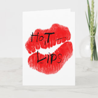 Convite Red Hot Lips V