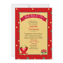 Red Hot Peppers 70 Aniversário