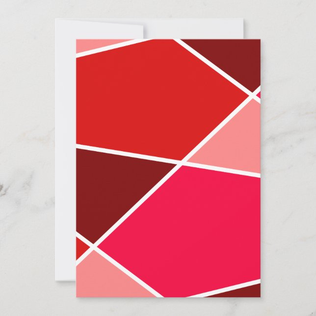 Convite Red JanaiCreates Color Collection Invitation (Frente)