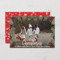 Red Ornaments Natal Holiday Family | FOTO