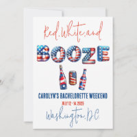Red, White e Booze, Festa de Bachelorette Patrióti