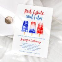 Red White e eu fazemos 4 de julho de Chá de panela