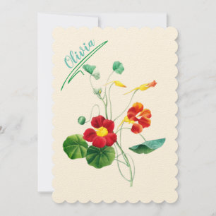 Convite Red Willow II Reverie: Vintage Botanical