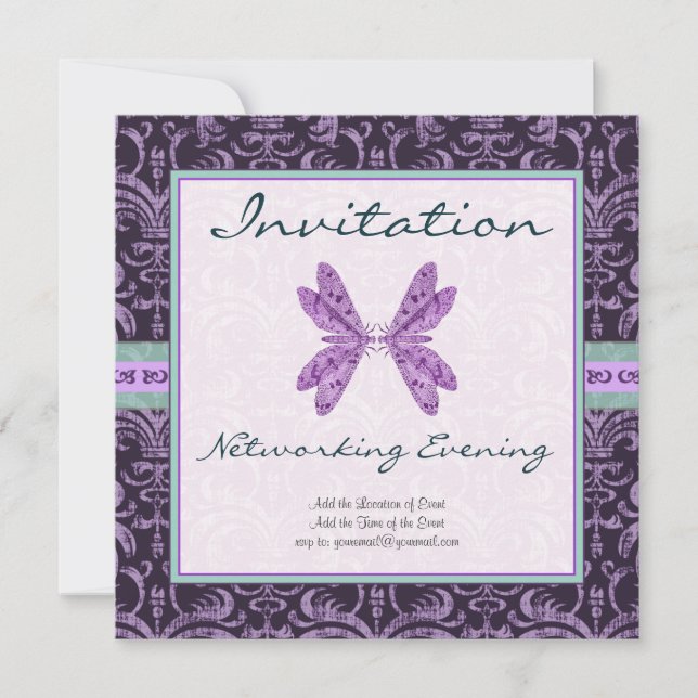 Convite Rede, Correspondência, Evento Comunicação (Frente)