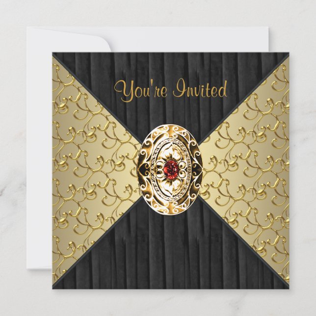 Convite Redemoinho de Ouro Preto Festa do Ouro Preto (Frente)