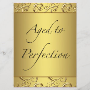 Convite Redemoinho Dourado Envelhecido à Perfeição Festa d