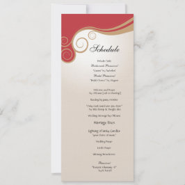 Convite Redemoinho Dourado no vermelho e na programação do