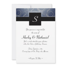 Redemoinhos de Monograma Casamento