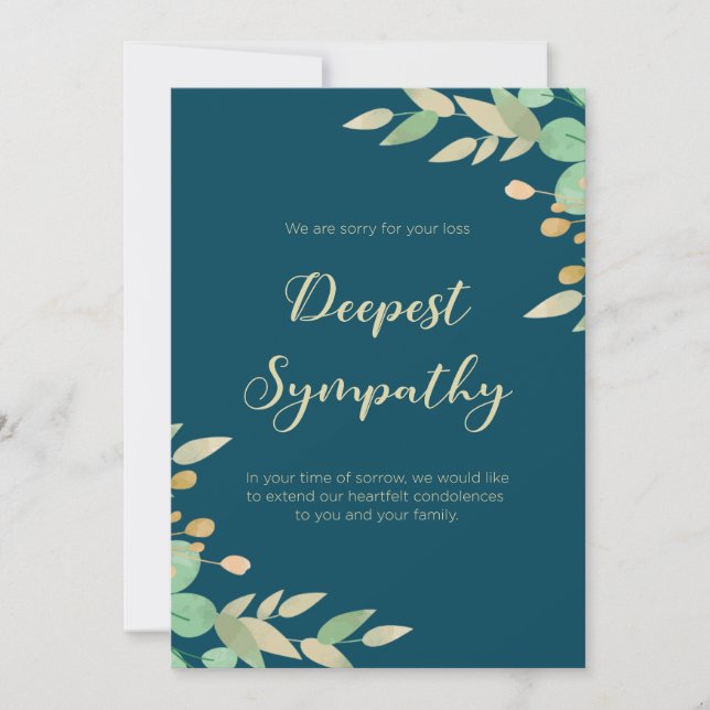 Convite Reflexões Tranquilas Enquadradas Simpatia Verde Fo (Frente)