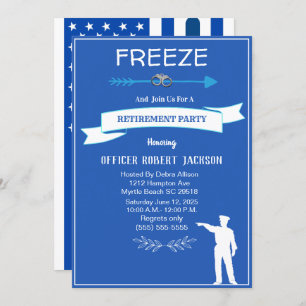 Convite Reforma da Polícia Congelada Funny