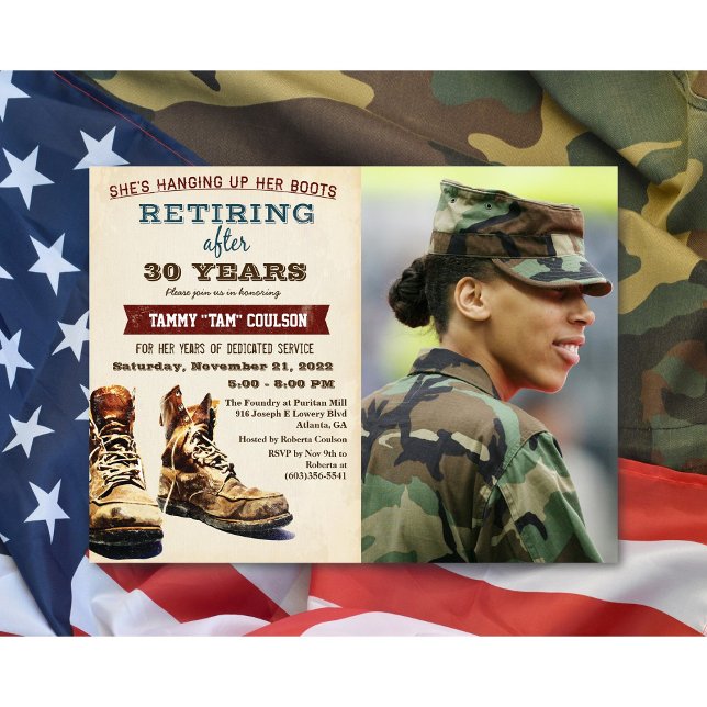 Convite Reforma Feminina Militar Construção  (Criador carregado)