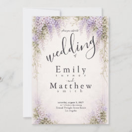 Convite Regency Wisteria