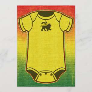 Convite Reggae Chamadas De Bebê