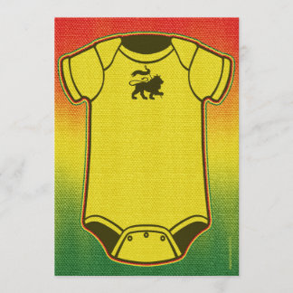 Convite Reggae Chamadas De Bebê