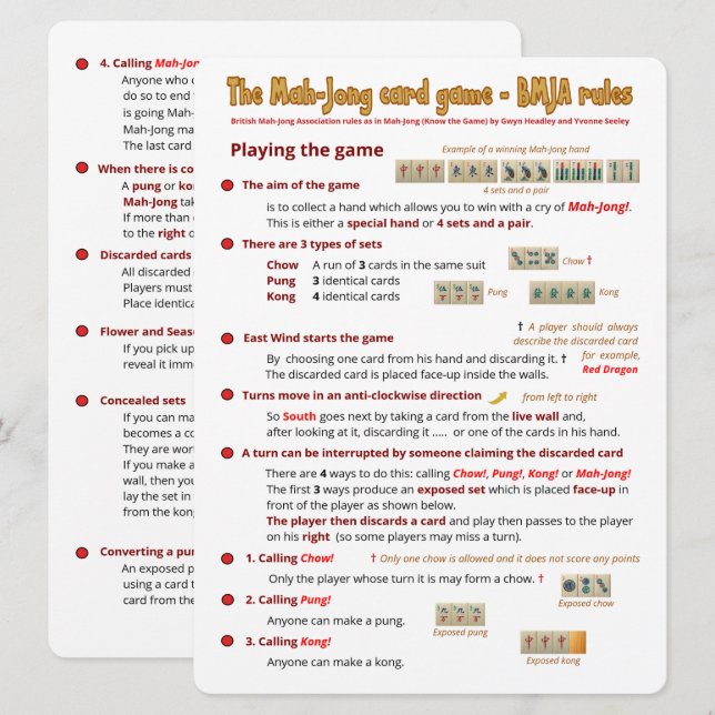 Convite Regras grandes do jogo da placa de Impressão - Jog (Frente/Verso)