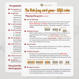 Convite Regras para jogos de Impressão - Jogando o jogo (2